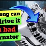 how far can i drive with a bad alternator