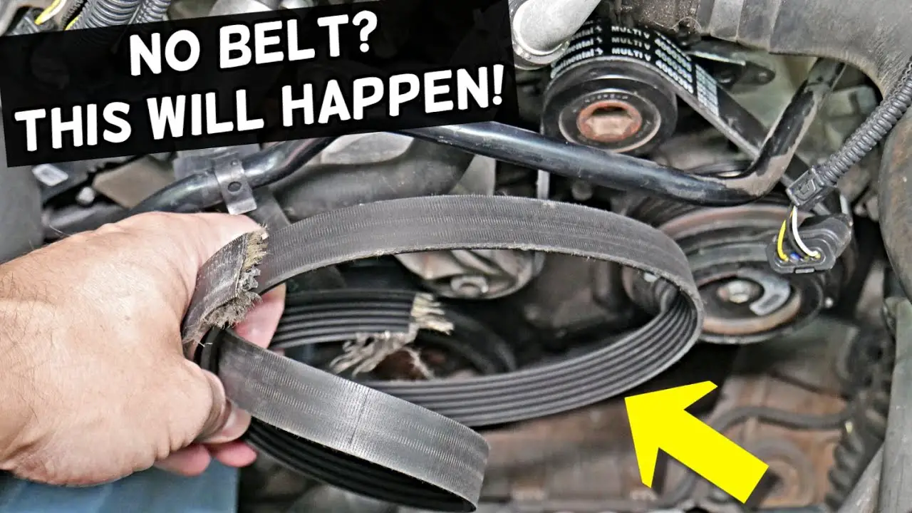 how far can i drive with a broken serpentine belt