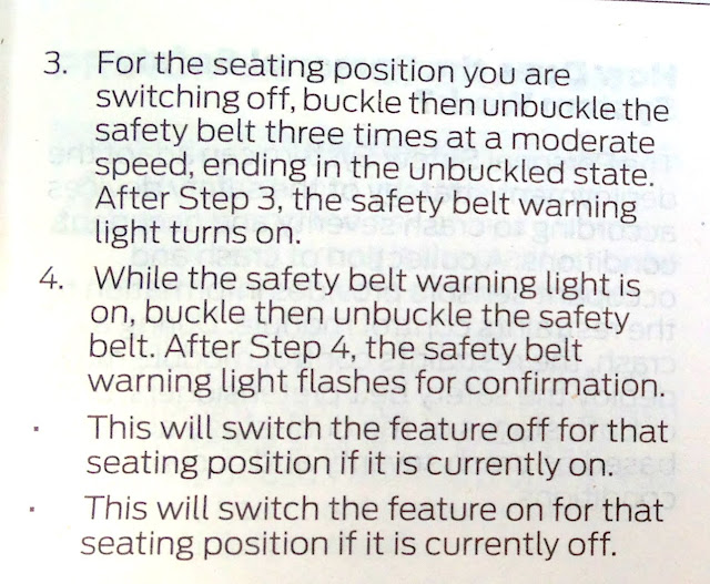 How to Turn off Seatbelt Alarm Ford F150