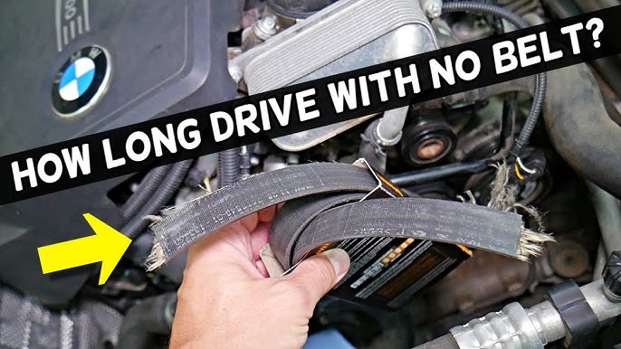 How Far Can I Drive With A Broken Serpentine Belt