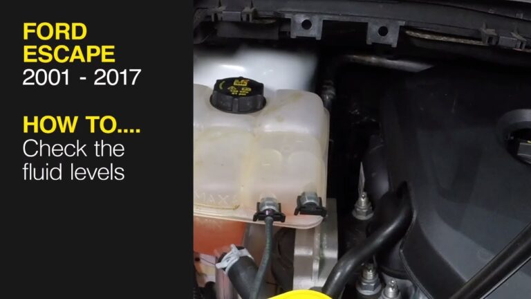 How To Check Transmission Fluid 2013 Ford Escape