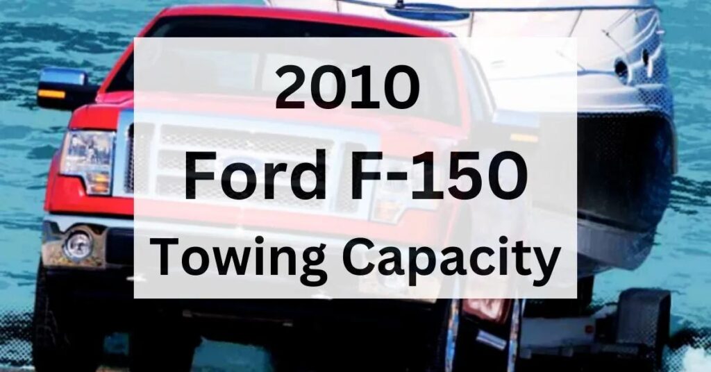 Tips for Safe Towing with a 2011 Ford F150 V8