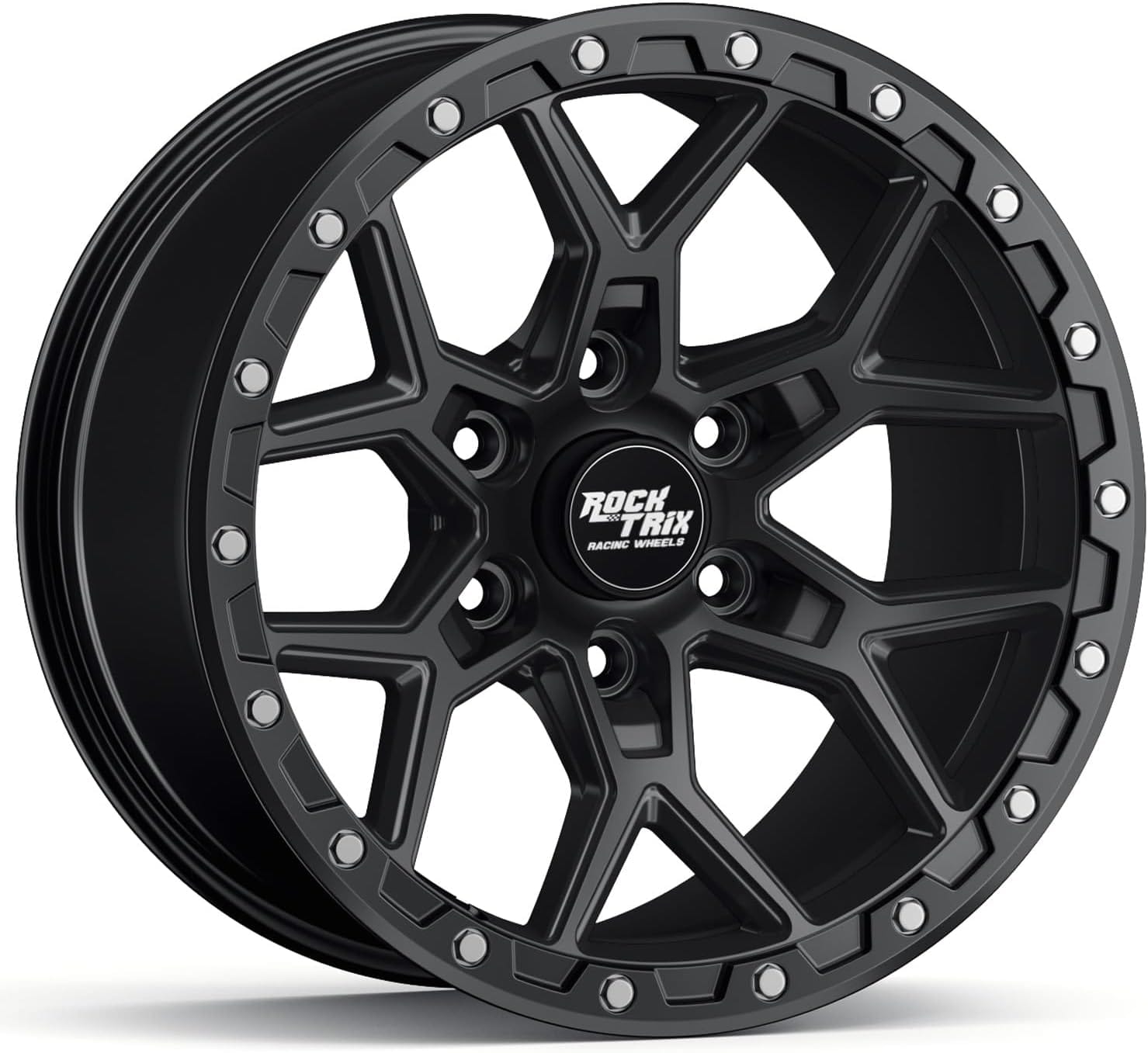 Best Looking Tires for Ford F150: Looking Like A New One! 6 RockTrix RT107 18 inch Wheel