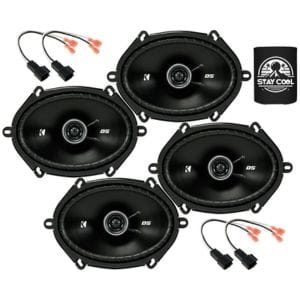 Best Door Speakers for Ford F150: Expert Reviews 7 KICKER Speakers 6X8 inch for Ford F-150