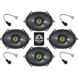 Best Door Speakers for Ford F150: Expert Reviews 11 KICKER Speakers 6X8 inch for Ford F-150
