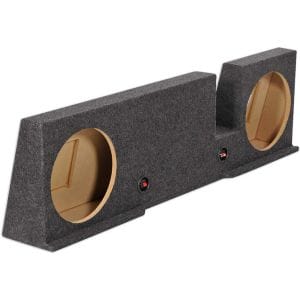 Best Subwoofer for Ford F150 9 CustomFit Dual 12" Subwoofer Box