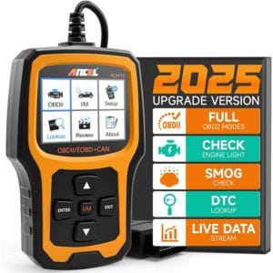 Best OBD2 Scanner for Ford F150 11 ANCEL AD410 Enhanced OBD2 Scanner