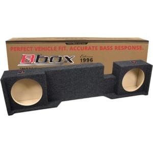 Best Subwoofer for Ford F150 11 Bbox Dual Sealed 10 Inch Subwoofer Enclosure