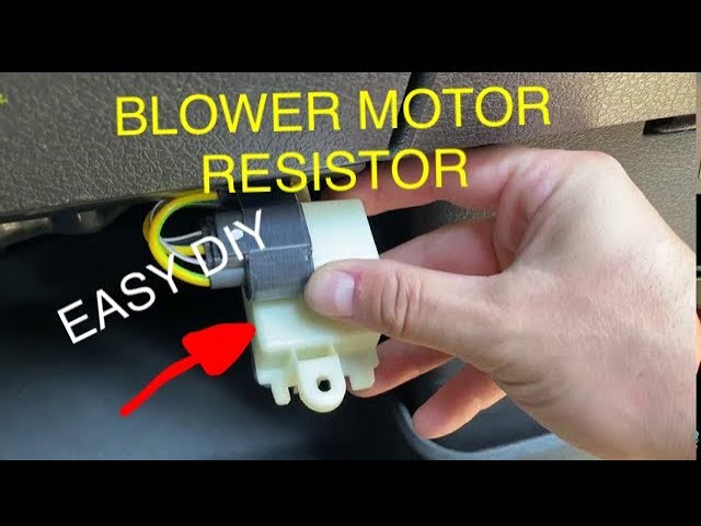 How to Test the Blower Motor Resistor Before Replacing It