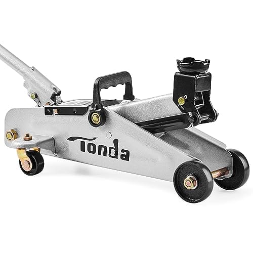 Best Floor Jack for F150 3 TONDA Floor Jack, 2 Ton (3,800lbs) Hydraulic Car Jack, Work for Sedan and Coupe