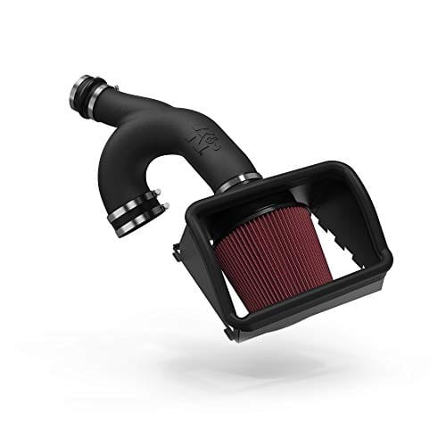 K&N Cold Air Intake System: High-Flow Air Filter, Increase Performance & Towing: Compatible with 2015-2025 FORD: F150, 63-2593