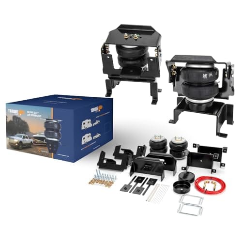 Best Riding Suspension for F150 6 TORQUE Airbag Air Bag Suspension Kit for 2015-2025 Ford F150 2WD 4WD F-150 Rear Helper Bag Spring Towing 5000 lbs (Replaces Firestone Ride Rite 2582) (TR2582)