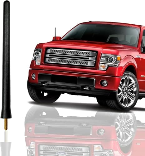 Antennа Mast for Ford F150 (2009-2025) | Highly Durable Premium Truck Antenna 6 3/4 Inch | Car Wash-Proof Radio Antennа for FM AM | Black, Automotive Antenna Replacement for Cars | F-150 Accessories
