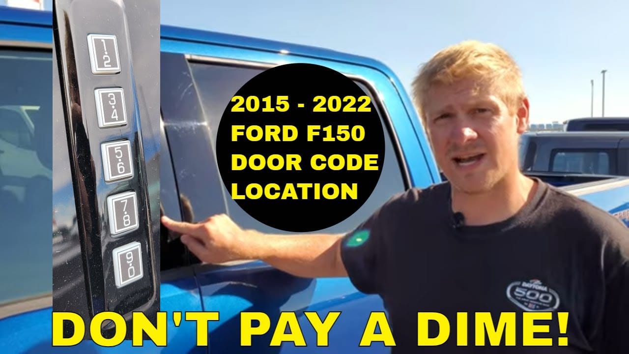 How to Find Factory Code for Ford F150 1 How to Find Factory Code for Ford F150