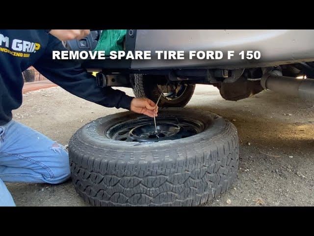 How to Get a Spare Tire off a Ford F150