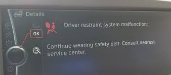 Restraint System Malfunction In BMW: Causes & Solutions 5 Symptoms of a Restraint System Malfunction