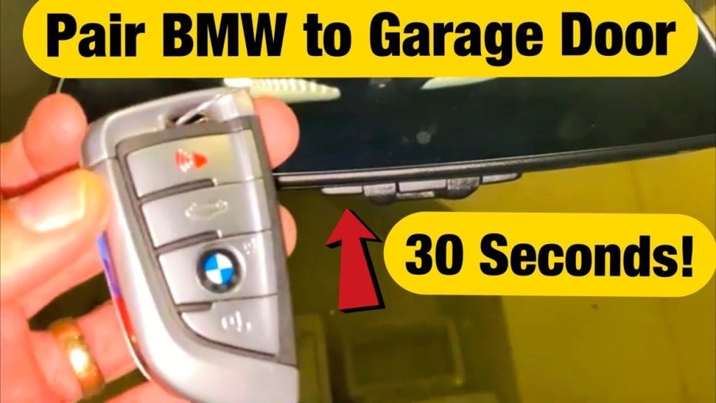 Bmw Garage Door Opener: The Ultimate Guide 4 Using the BMW Key Fob for Garage Door Operation
