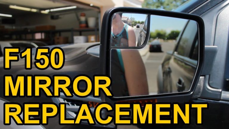 Replace F150 Side Mirror Glass 77 Replace F150 Side Mirror Glass