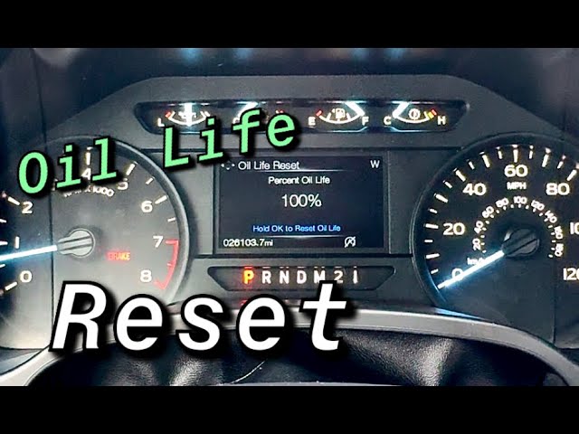 Why Reset Your Oil Life Indicator