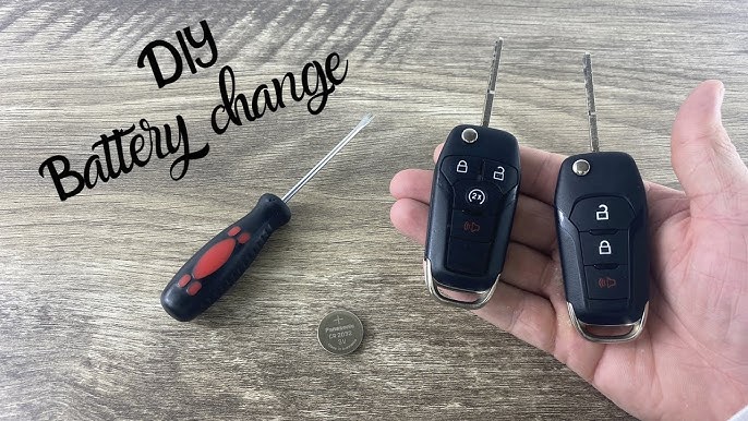How To Take Apart Ford F150 Key Fob: Pry It Open 4 If you're replacing the battery, you'll also need a new CR2032 coin battery