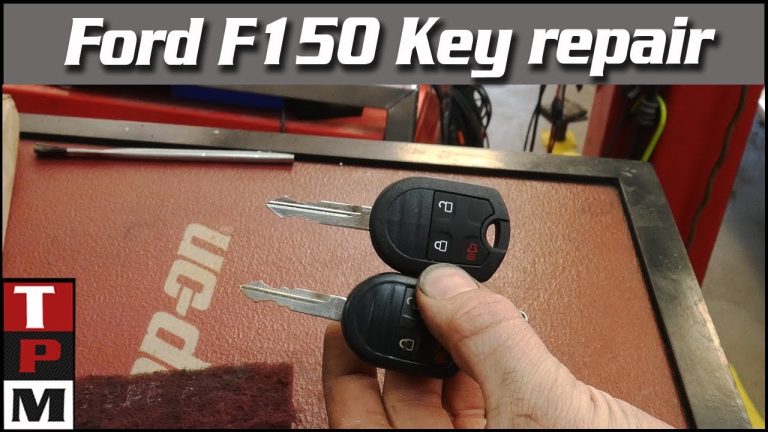 how to take apart ford f150 key fob