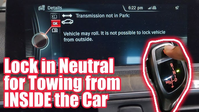 How To Put A Bmw In Neutral Without Starting Engine 3 Shift BMW to Neutral Without Starting