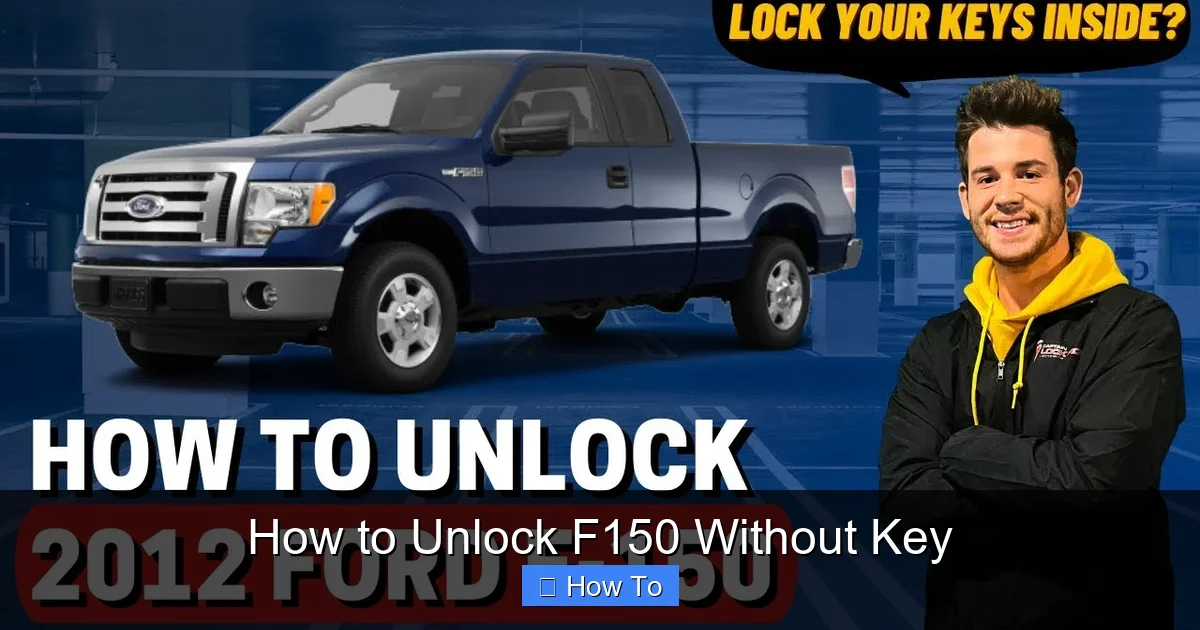 How to Unlock F150 Without Key 1 How to Unlock F150 Without Key
