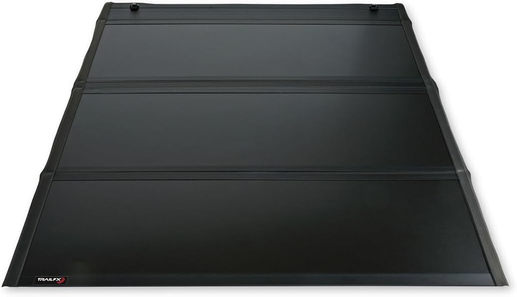 Hard Tri-Fold Tonneau Cover for 2015-2020 Ford F-150 6.5 Ft Bed, Weath