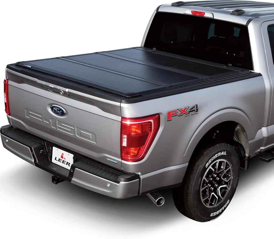 Tri-Folding Truck Bed Tonneau Cover for Ford F-150 Super Crew/Super Ca