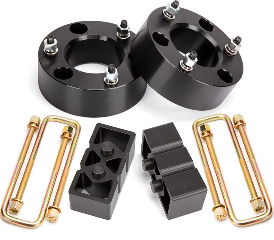 Top 5 Best Leveling Kit For 2019 Ford F150 4WD: Expert Choices 5 Dynofit 3-inch Front 2-inch Rear Leveling Kit for 2004-2020 Ford F-150