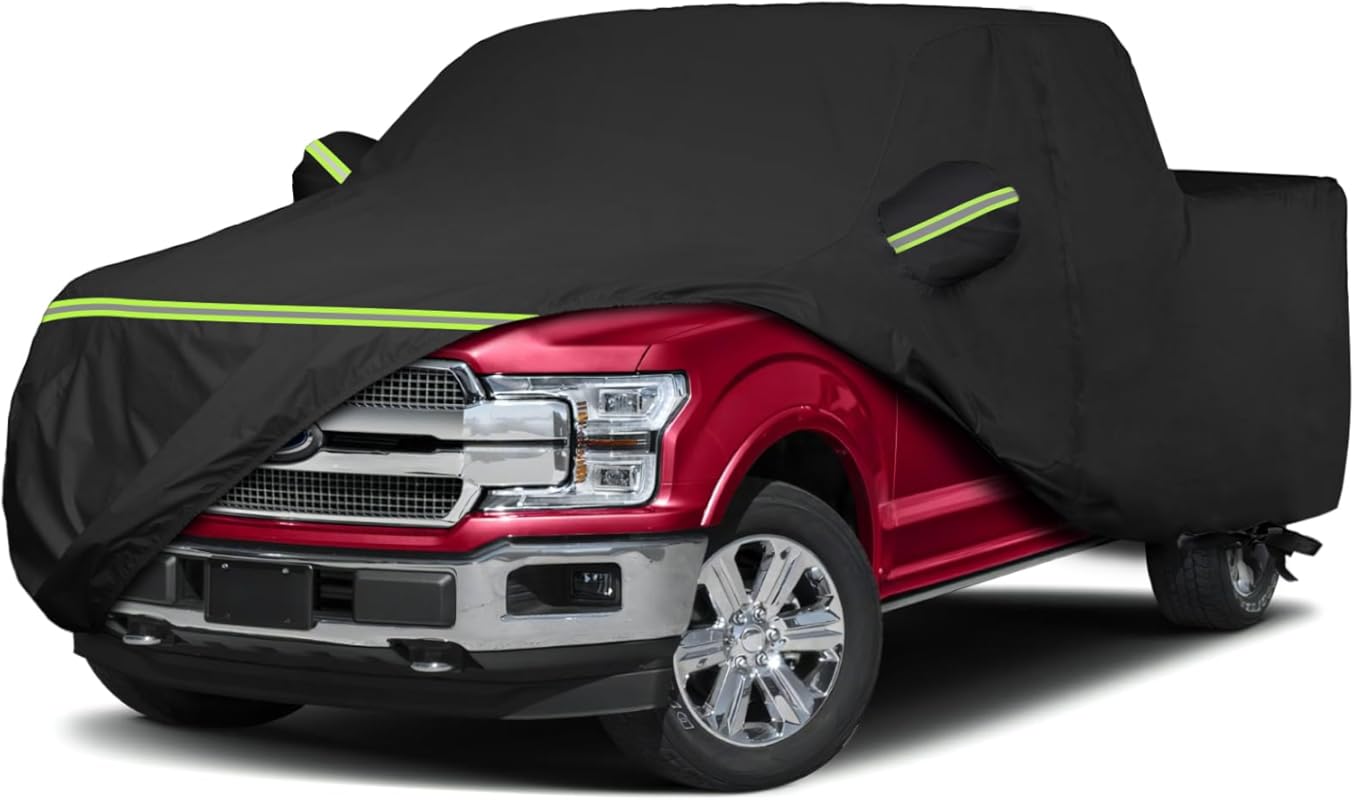 Waterproof All-Weather Truck Cover for Ford F-150 Super Crew Cab 6.5ft