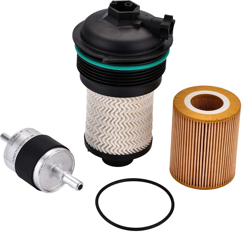 Top 5 Best Oil For Ford F150: Expert Picks for Peak Performance 3 3.0L Fuel Oil Filter Kit compatible with 2018-2023 Ford F150 Eco Diese