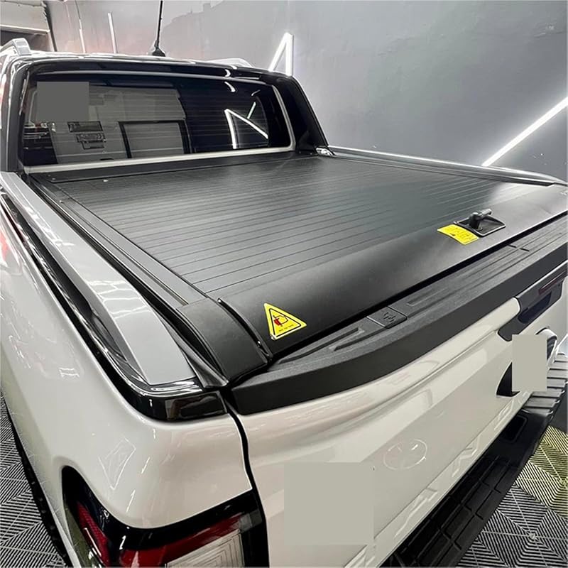 Retractable Aluminum Pickup Truck Bed Back Roller Lid Tonneau Cover Co