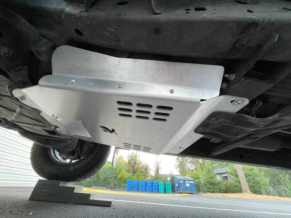 F-150 Sport Package Vs FX4 Package 5 F-150 FX4 skid plates and shocks