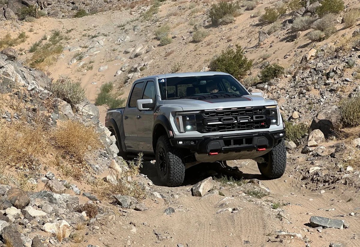 F-150 off-road technical terrain
