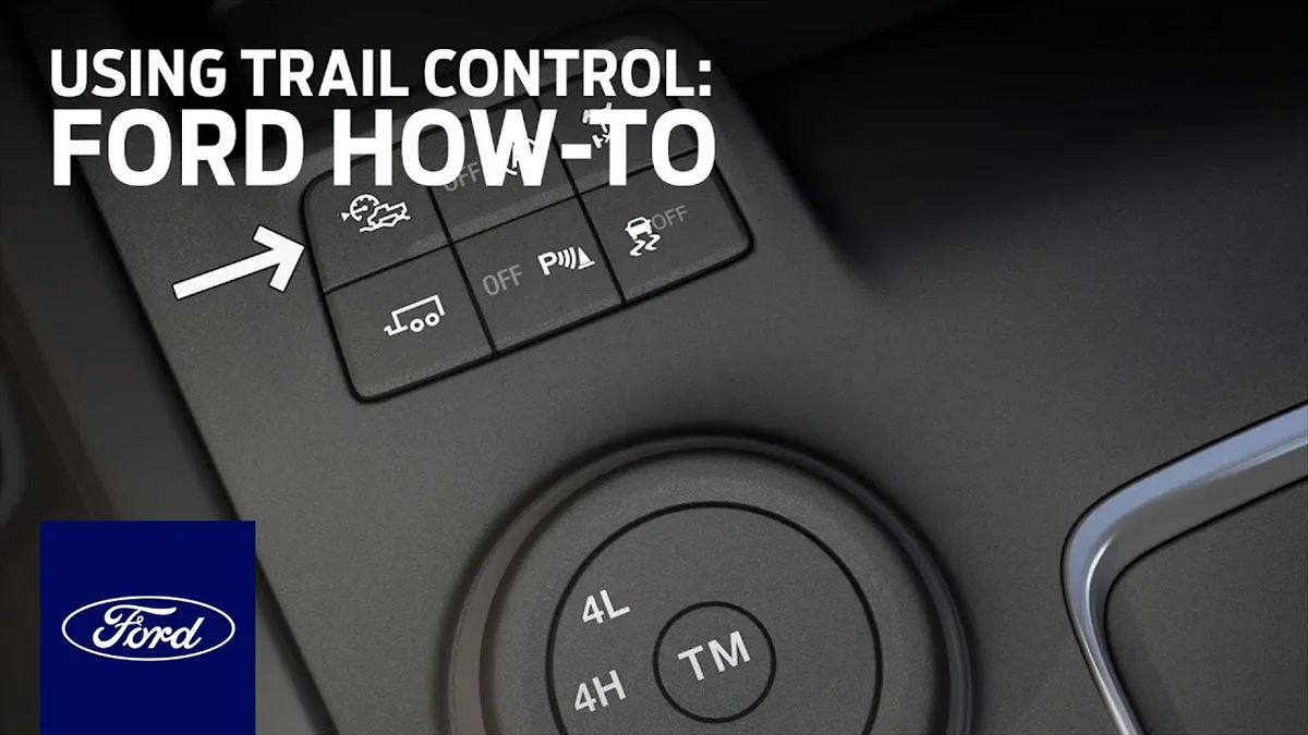 F-150 Trail Control button
