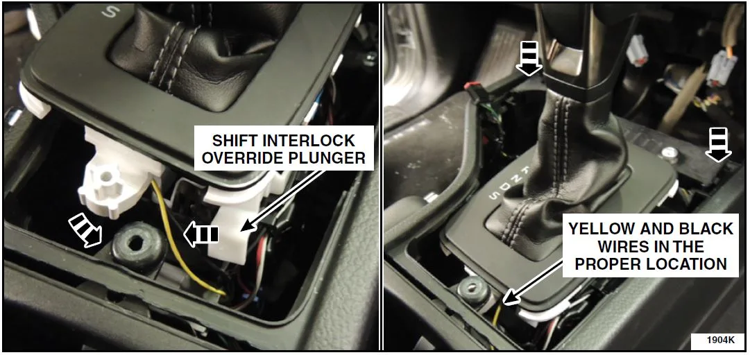 F150 Shift Interlock Override 2 F150 Shift Interlock Override access panel