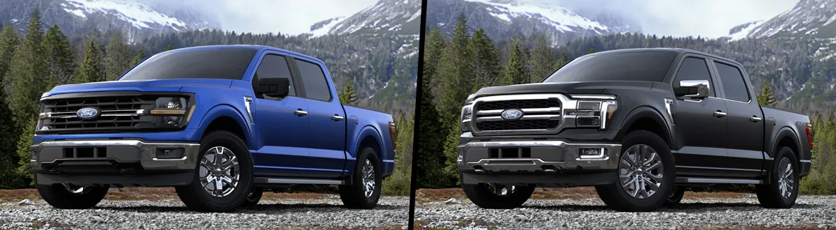 F-150 XLT Sport Vs Lariat Sport 2 Ford F-150 XLT Sport vs Lariat Sport comparison