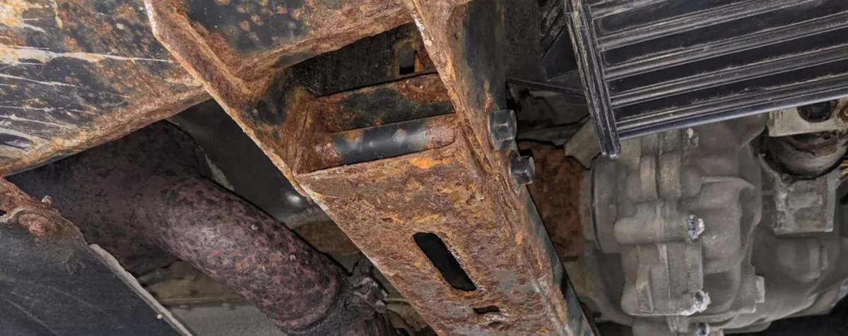 How Much Is a 2003 Ford F250 Super Duty Worth 5 Ford F-250 frame rust damage
