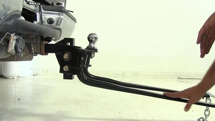 Ford F-250 weight distribution hitch setup